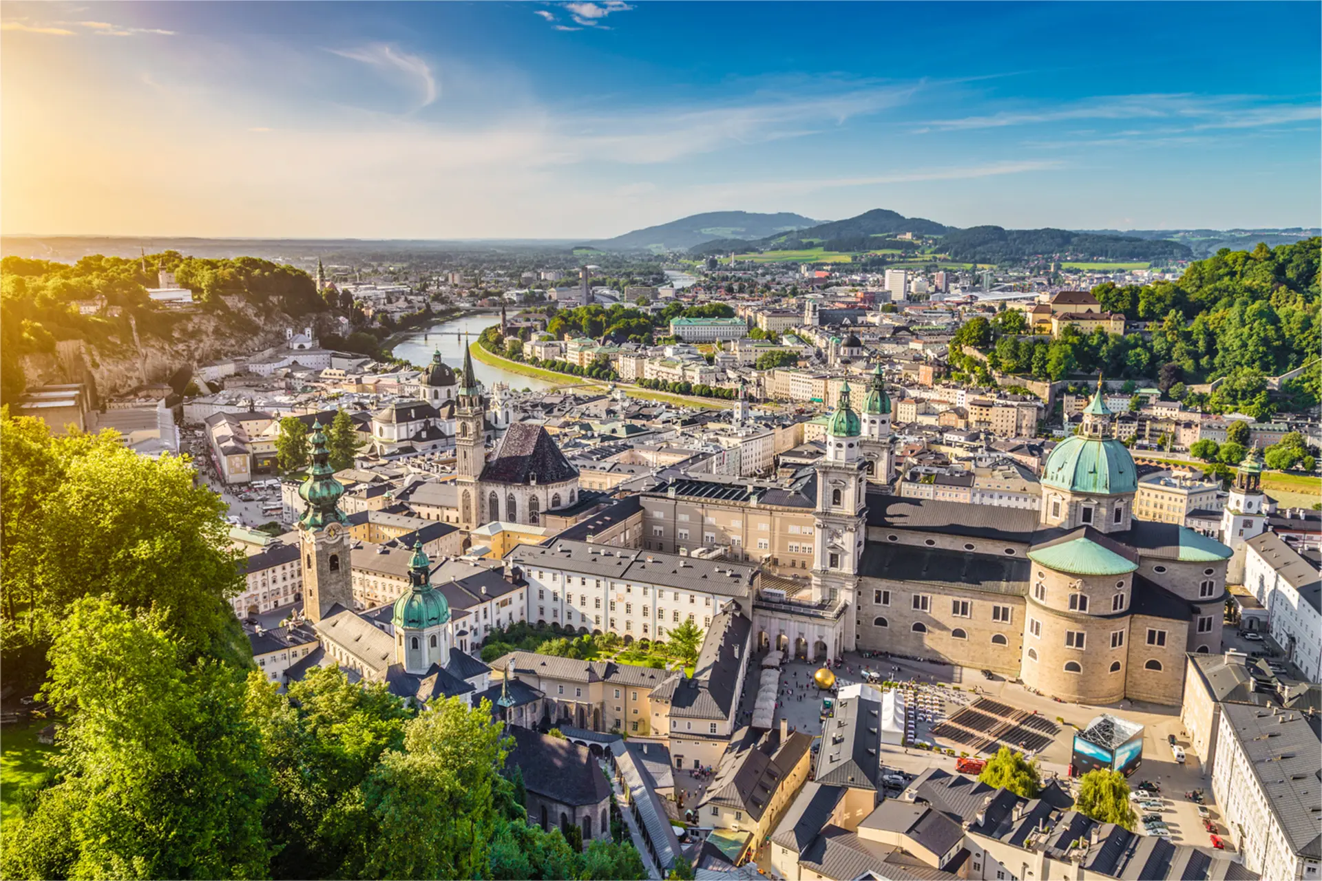 Salzburg Stadtansicht